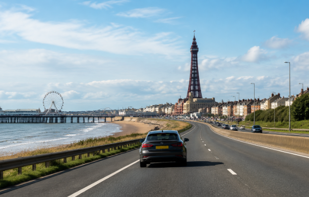 Manchester to Blackpool Taxi