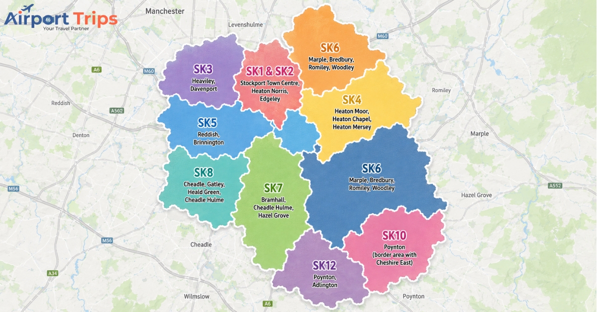 SK Postcodes Covered